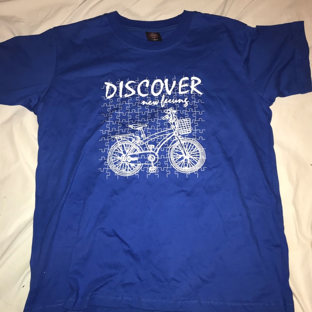 Men’s discover new feeling t shirt